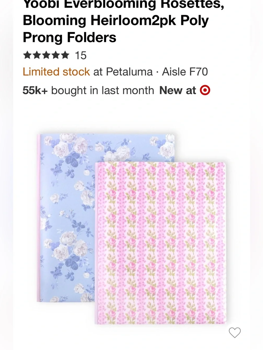 LoveShackFancy Everyblooming Rosettes back to school mini set